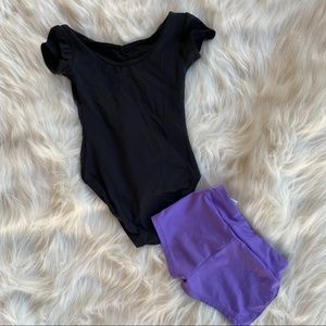Dan skin Now Leotard & Shorts Bundle